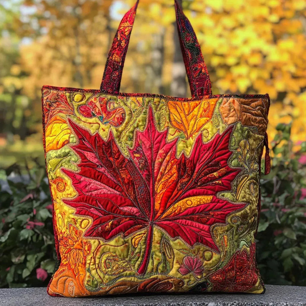 Gesteppte Tasche Ahorn Sonnenuntergang