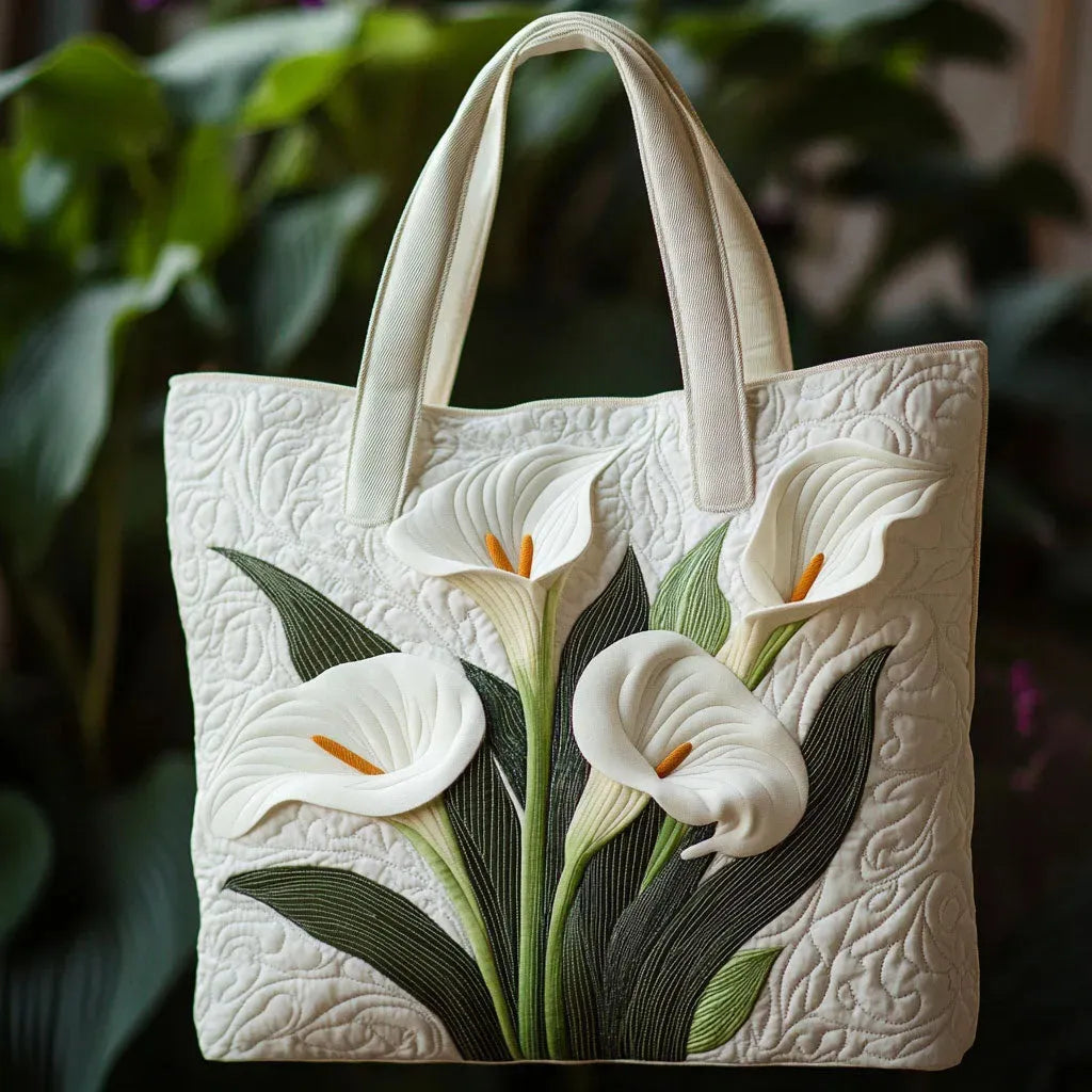 Gesteppte Tasche Weiße Muschel