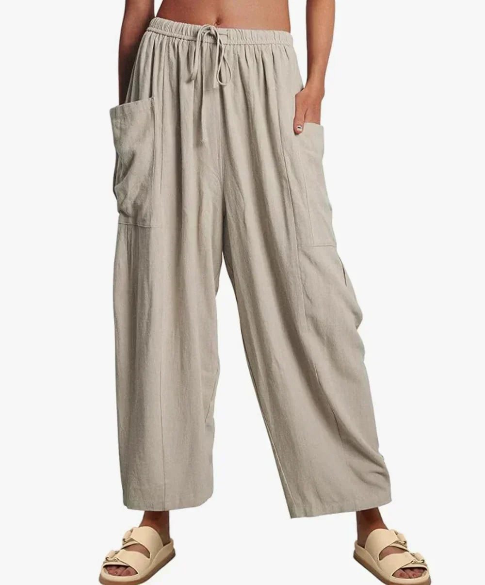 Barbara – Lässige Hose mit weitem Bein