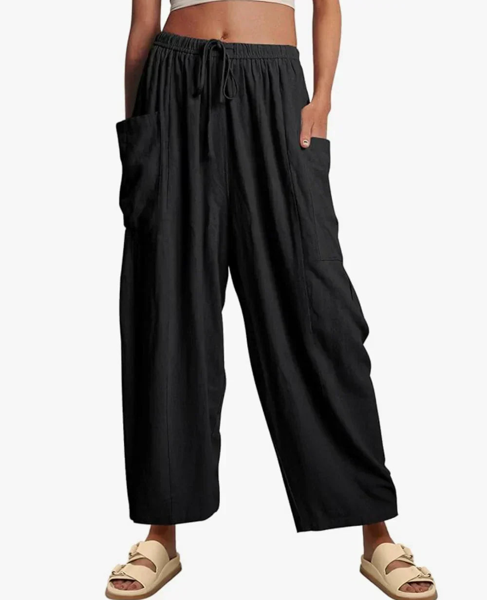 Barbara – Lässige Hose mit weitem Bein