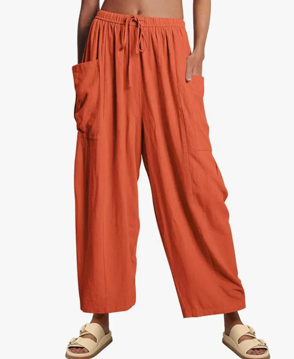 Barbara – Lässige Hose mit weitem Bein