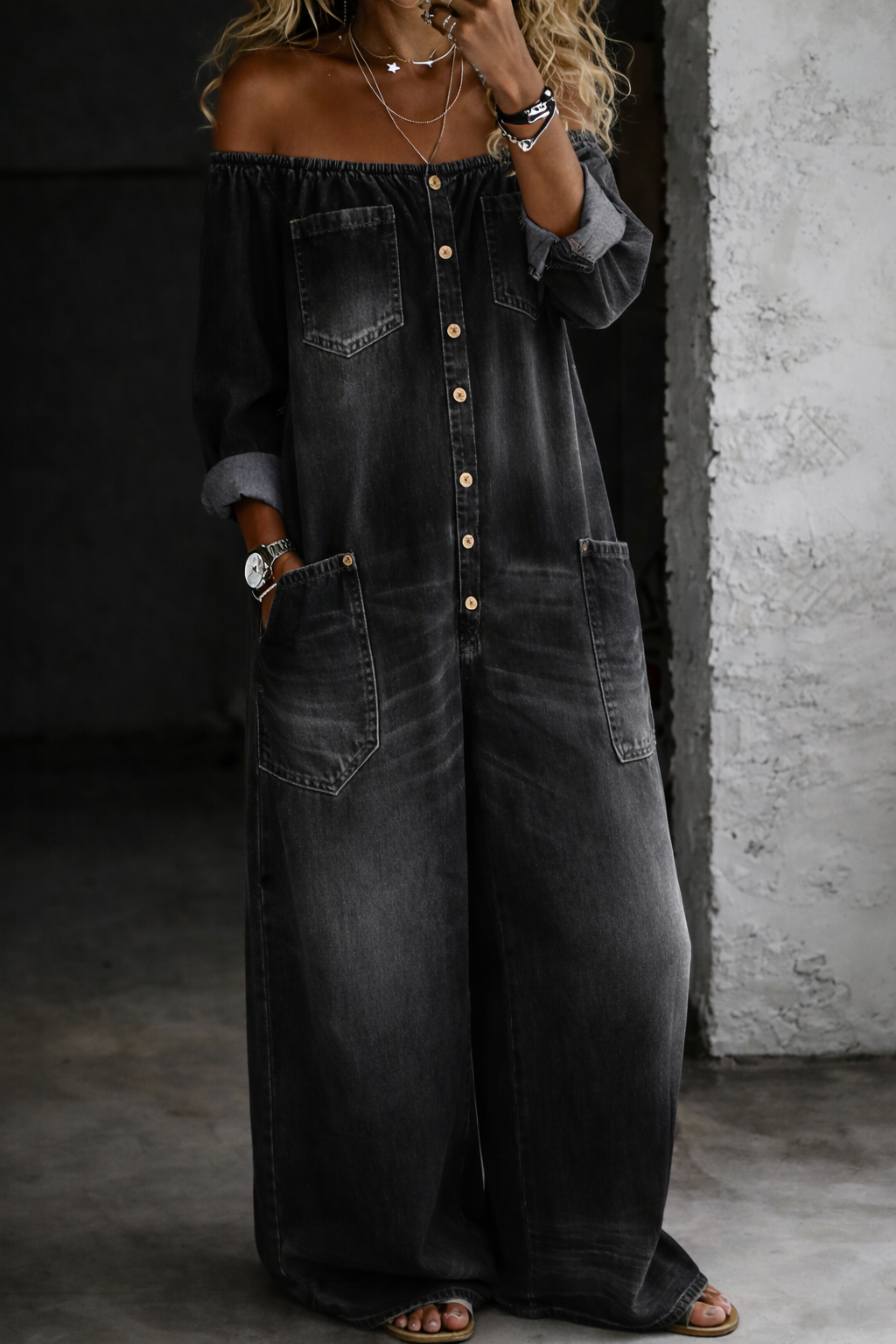 Lena | Bequemer lässiger Jumpsuit