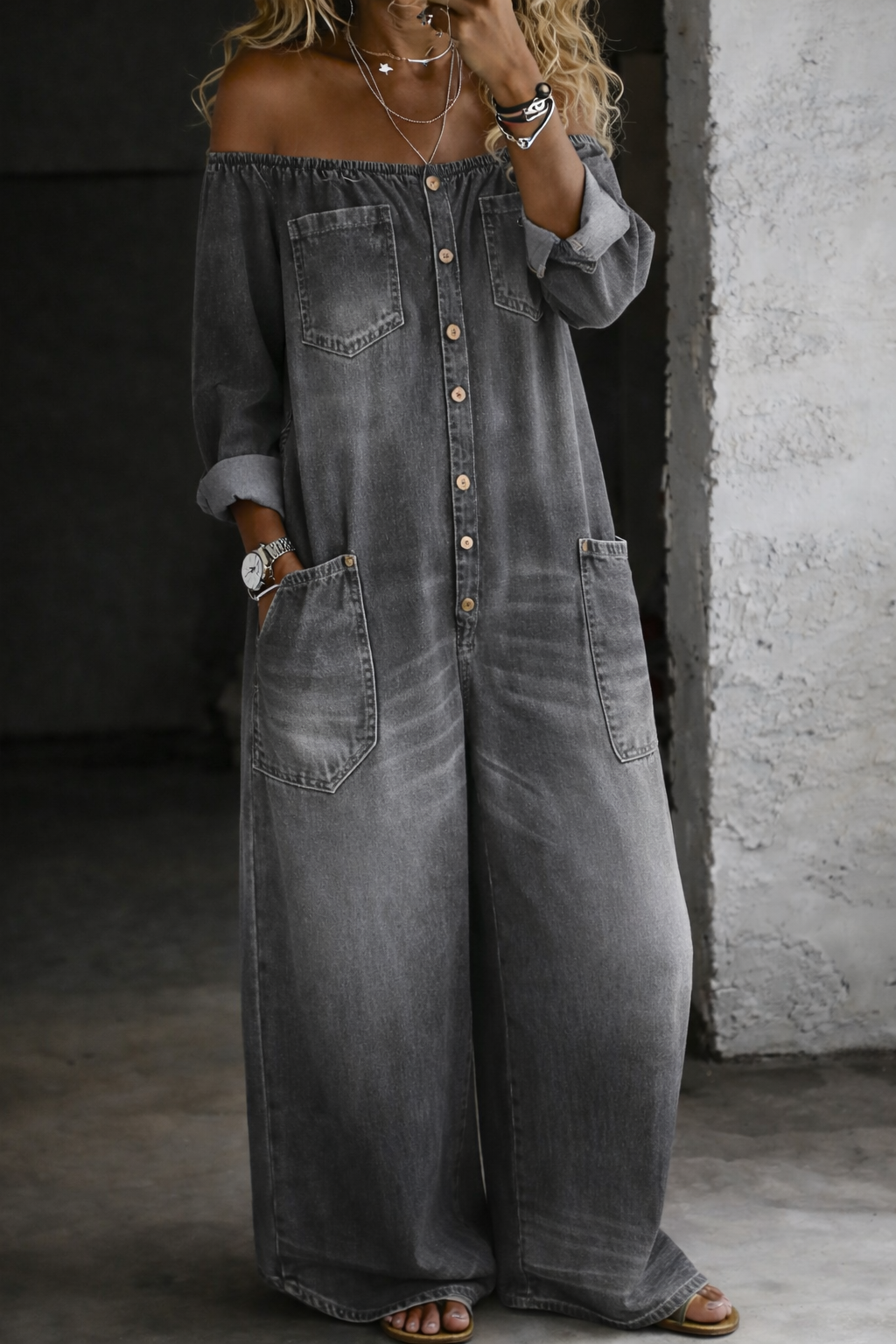 Lena | Bequemer lässiger Jumpsuit