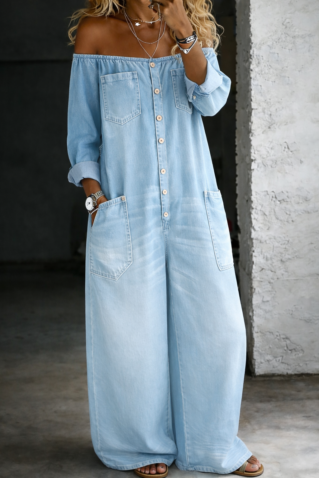 Lena | Bequemer lässiger Jumpsuit