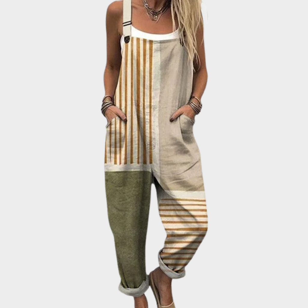 Elegante Latzhose mit Lockerer Passform