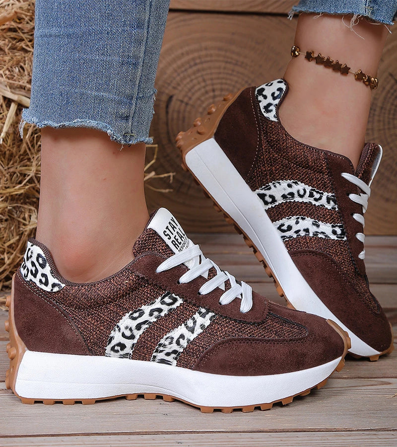 Stilvolle Sneaker mit Ultimativem Tragekomfort (Dunkelbraun)