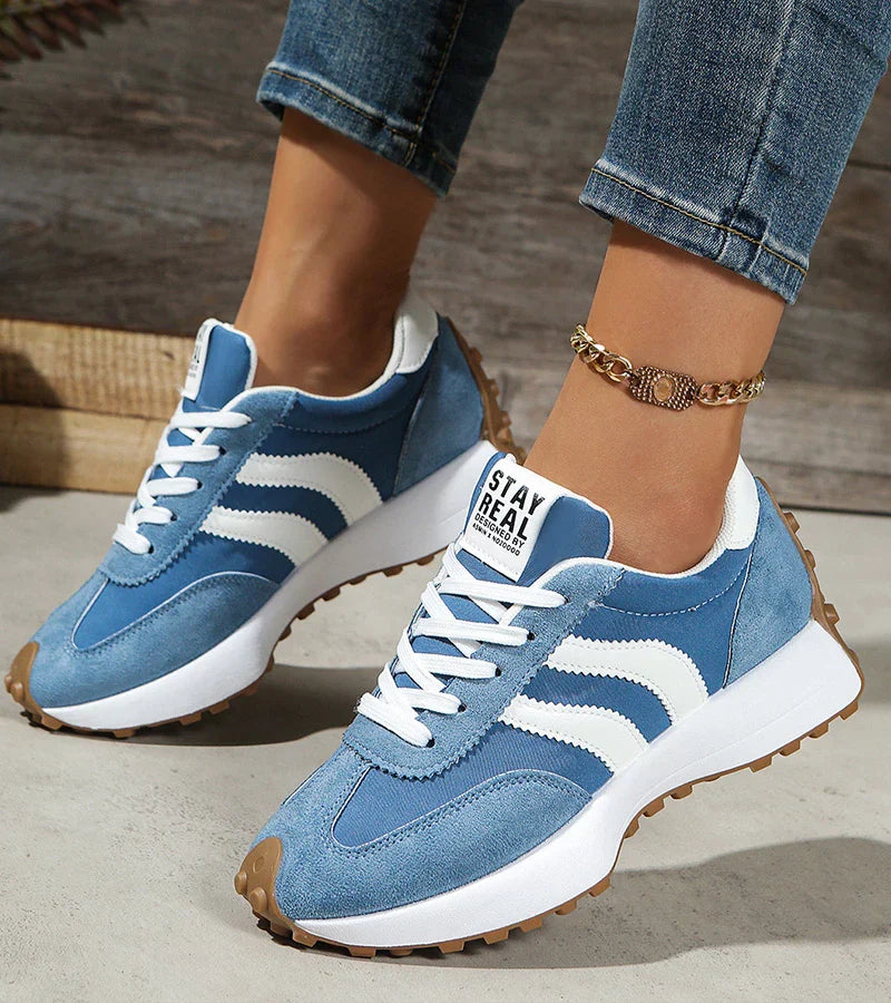 Stilvolle Sneaker mit Ultimativem Tragekomfort (Blau)