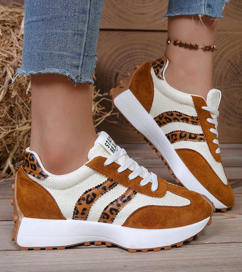 Stilvolle Sneaker mit Ultimativem Tragekomfort (Hellbraun)