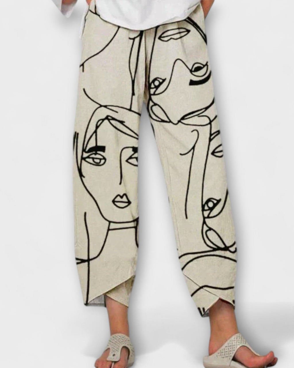 Lynette – Hose mit kreativem Muster