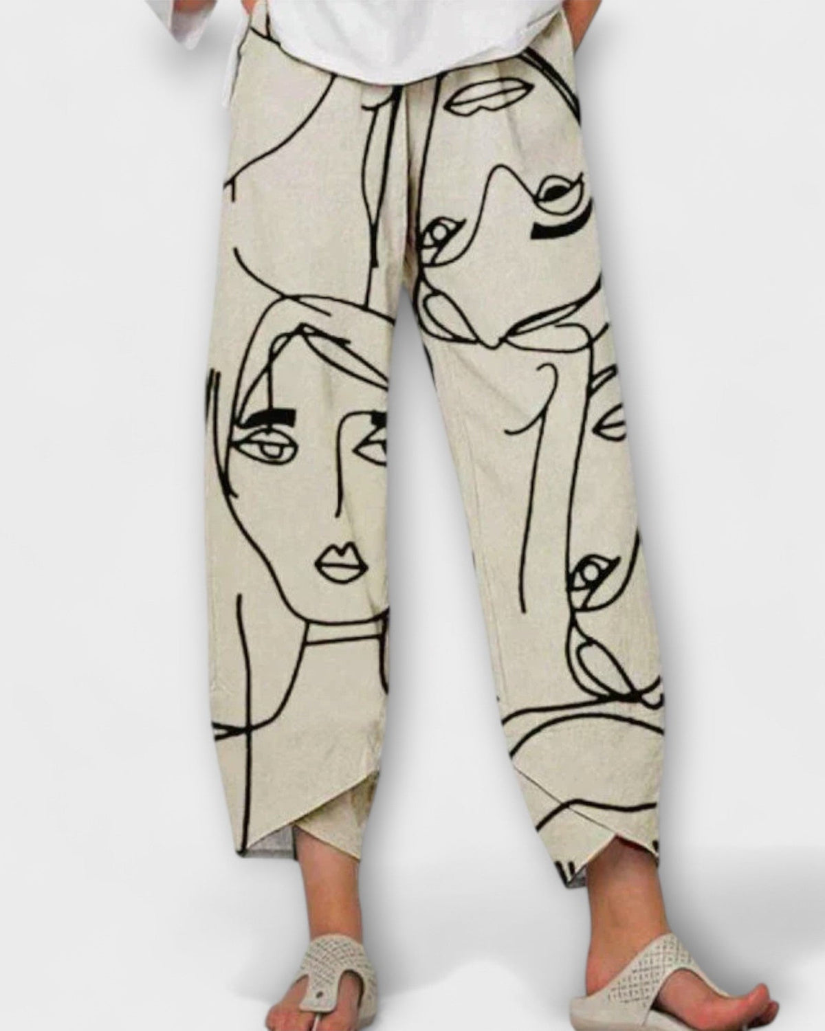 Lynette – Hose mit kreativem Muster