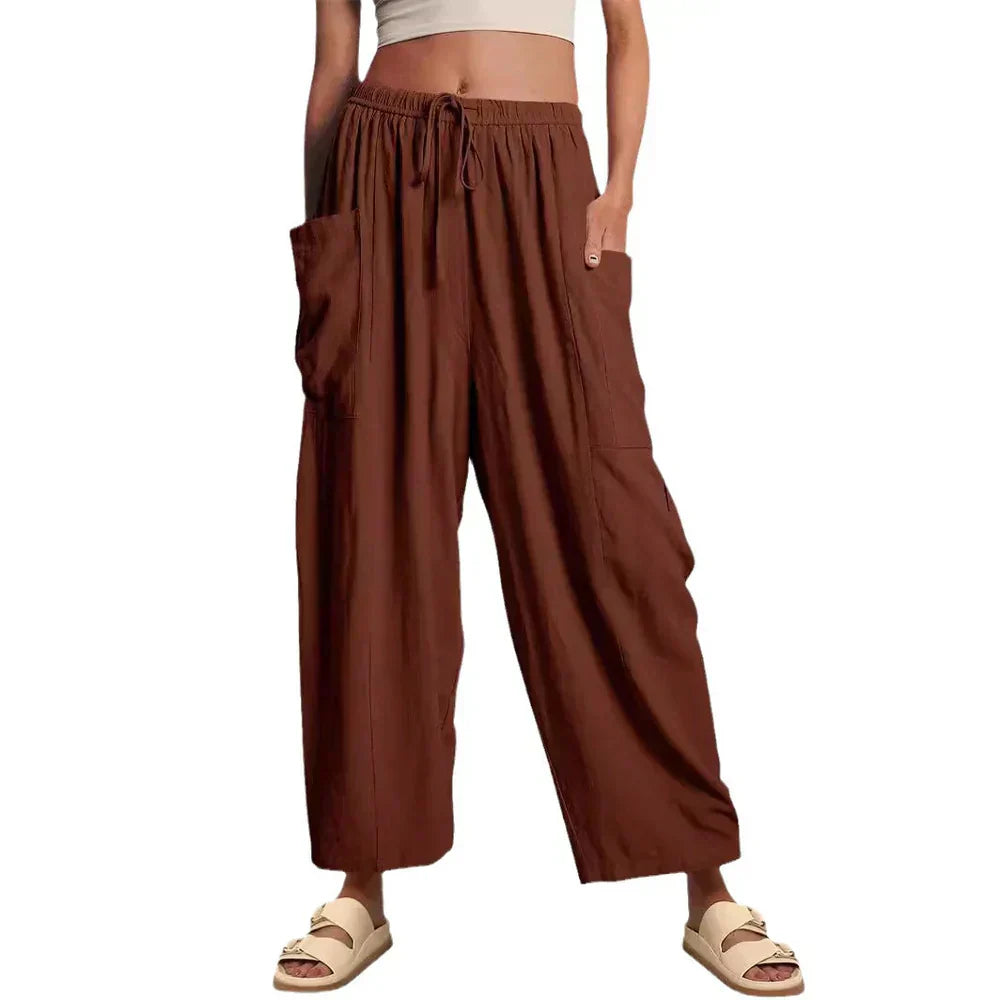 Barbara – Lässige Hose mit weitem Bein