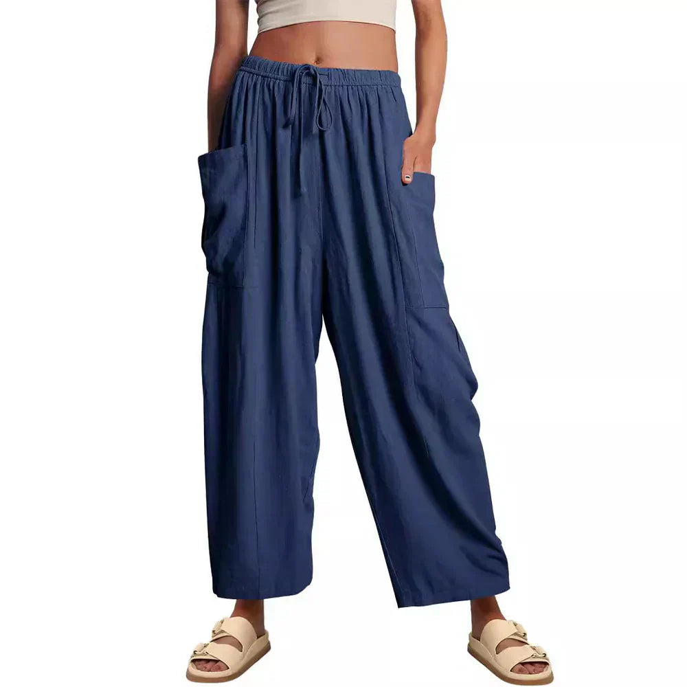 Barbara – Lässige Hose mit weitem Bein