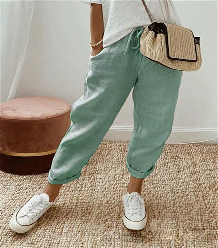 Sofie – Luftige Hose, Casual und Stilvoll