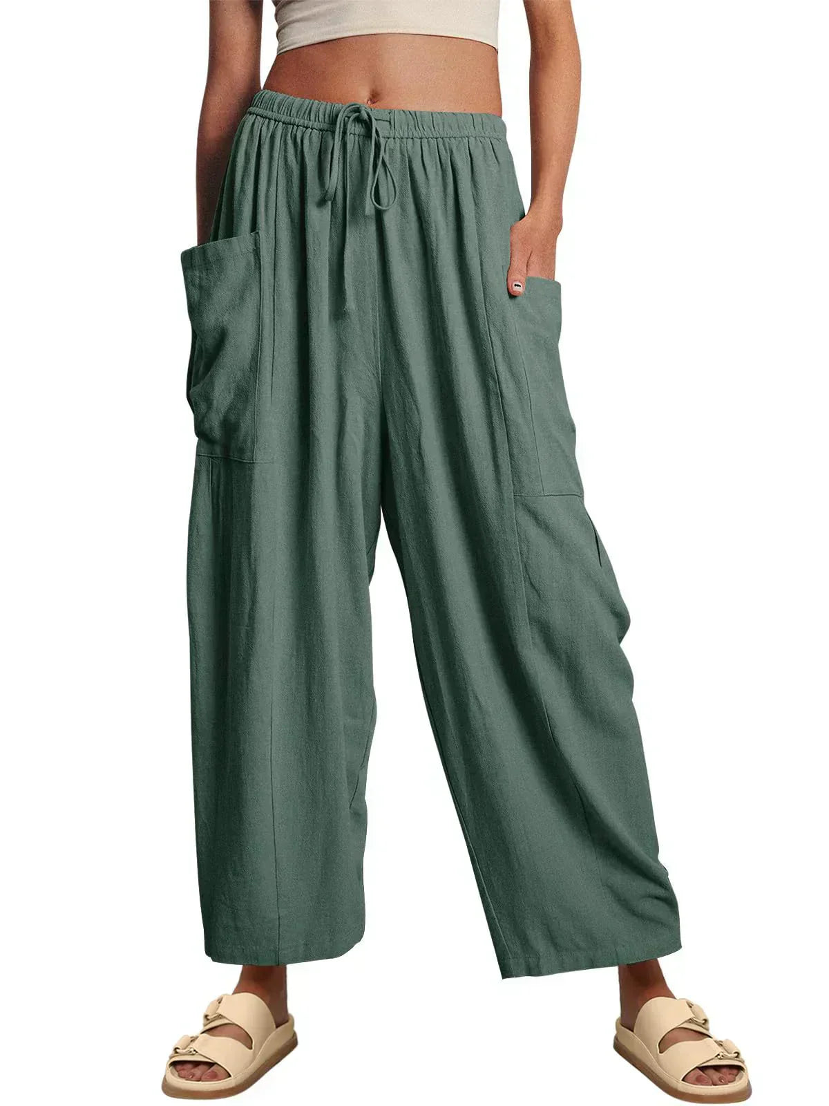 Barbara – Lässige Hose mit weitem Bein