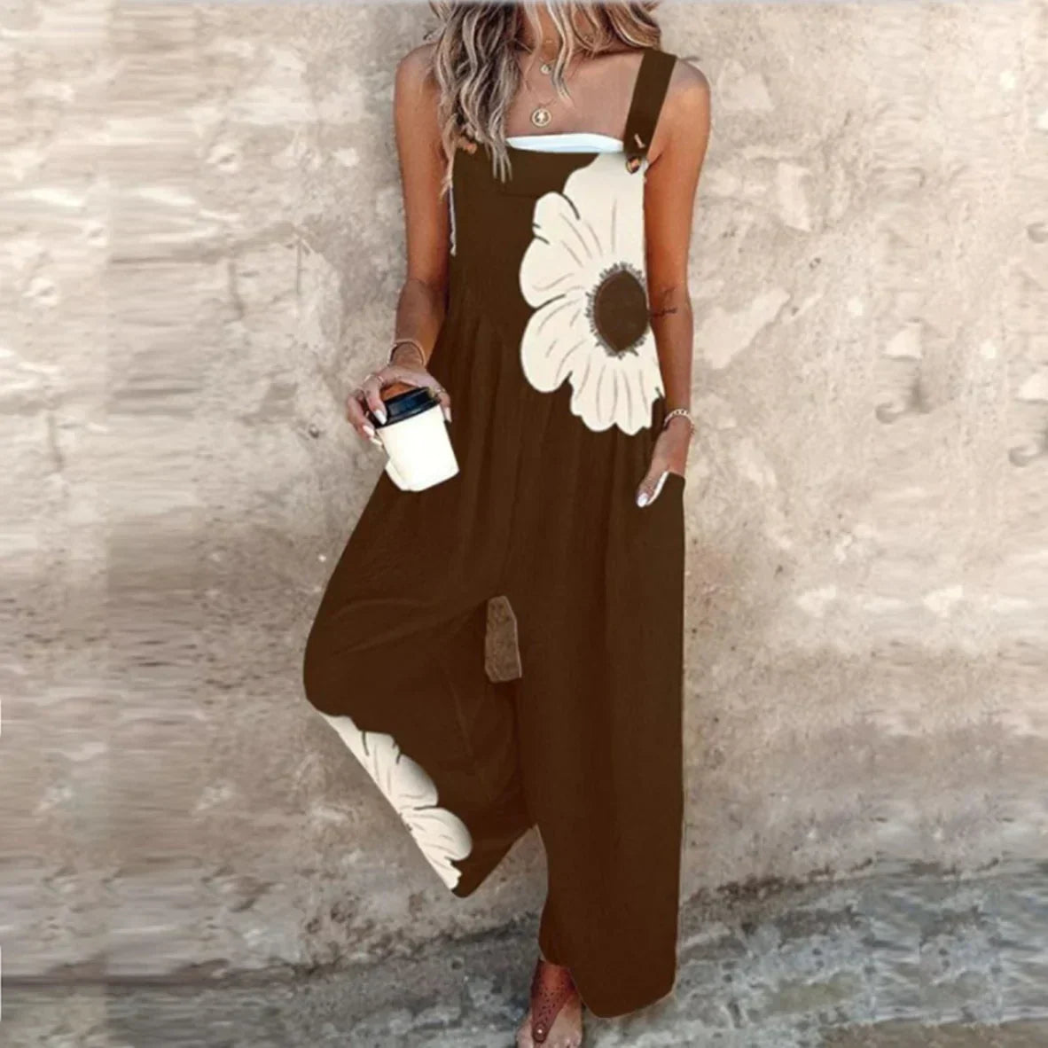Elegante Latzhose mit Lockerer Passform