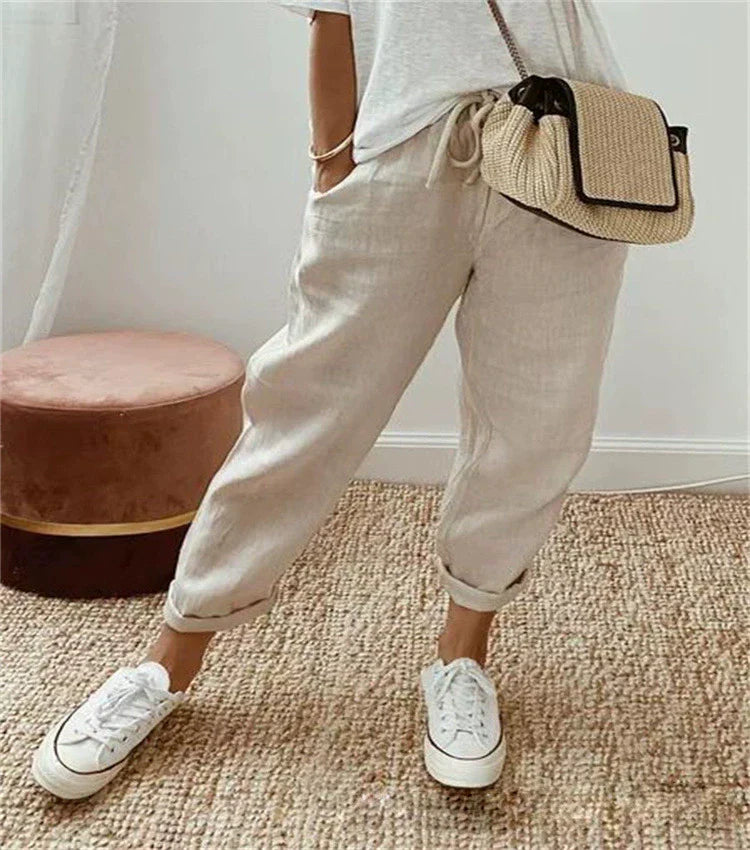 Sofie – Luftige Hose, Casual und Stilvoll