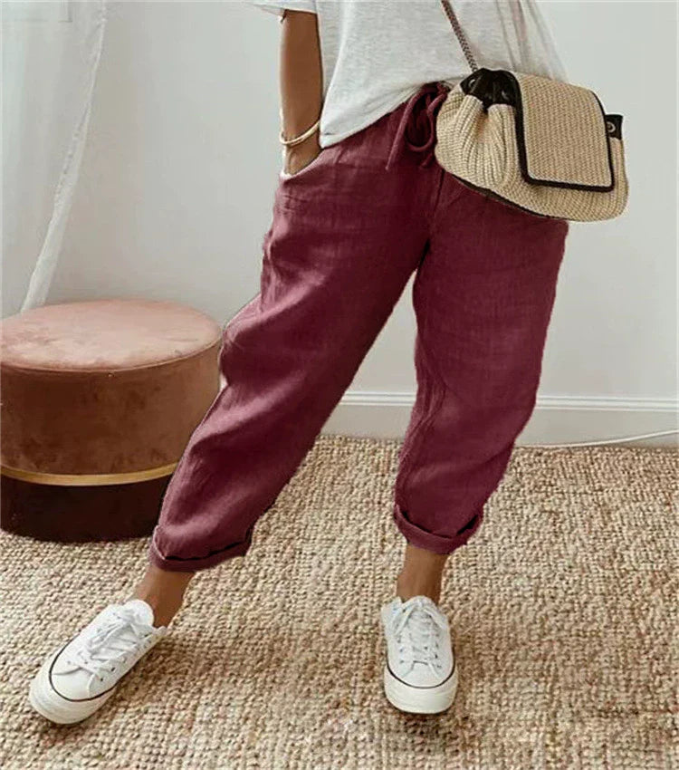 Sofie – Luftige Hose, Casual und Stilvoll