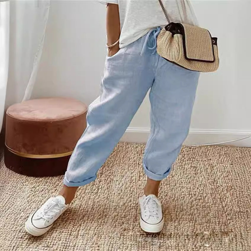 Sofie – Luftige Hose, Casual und Stilvoll