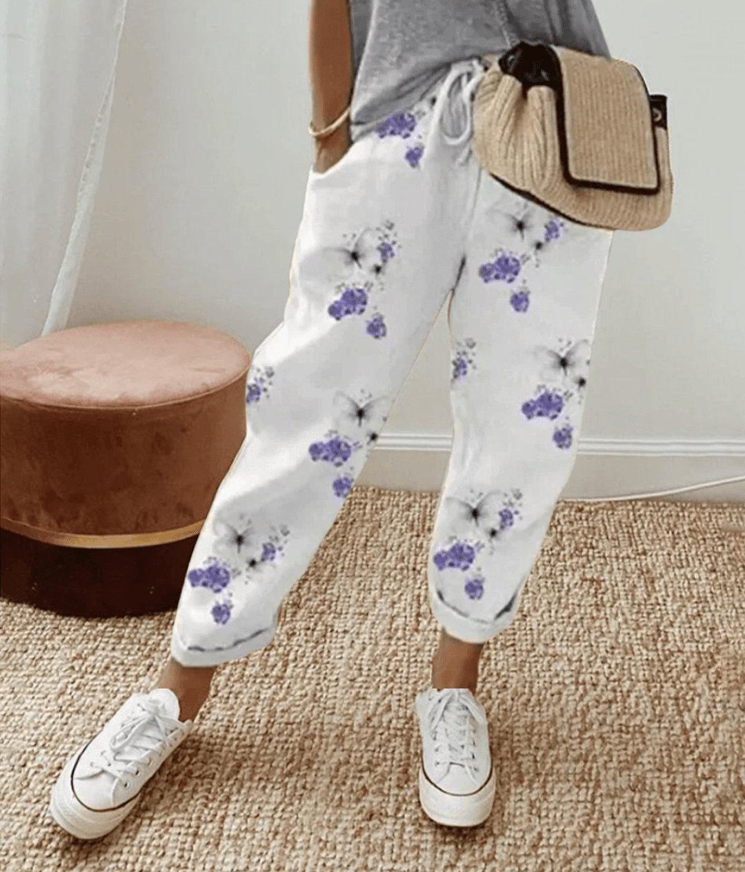 Alison – Lässige Hose mit Muster