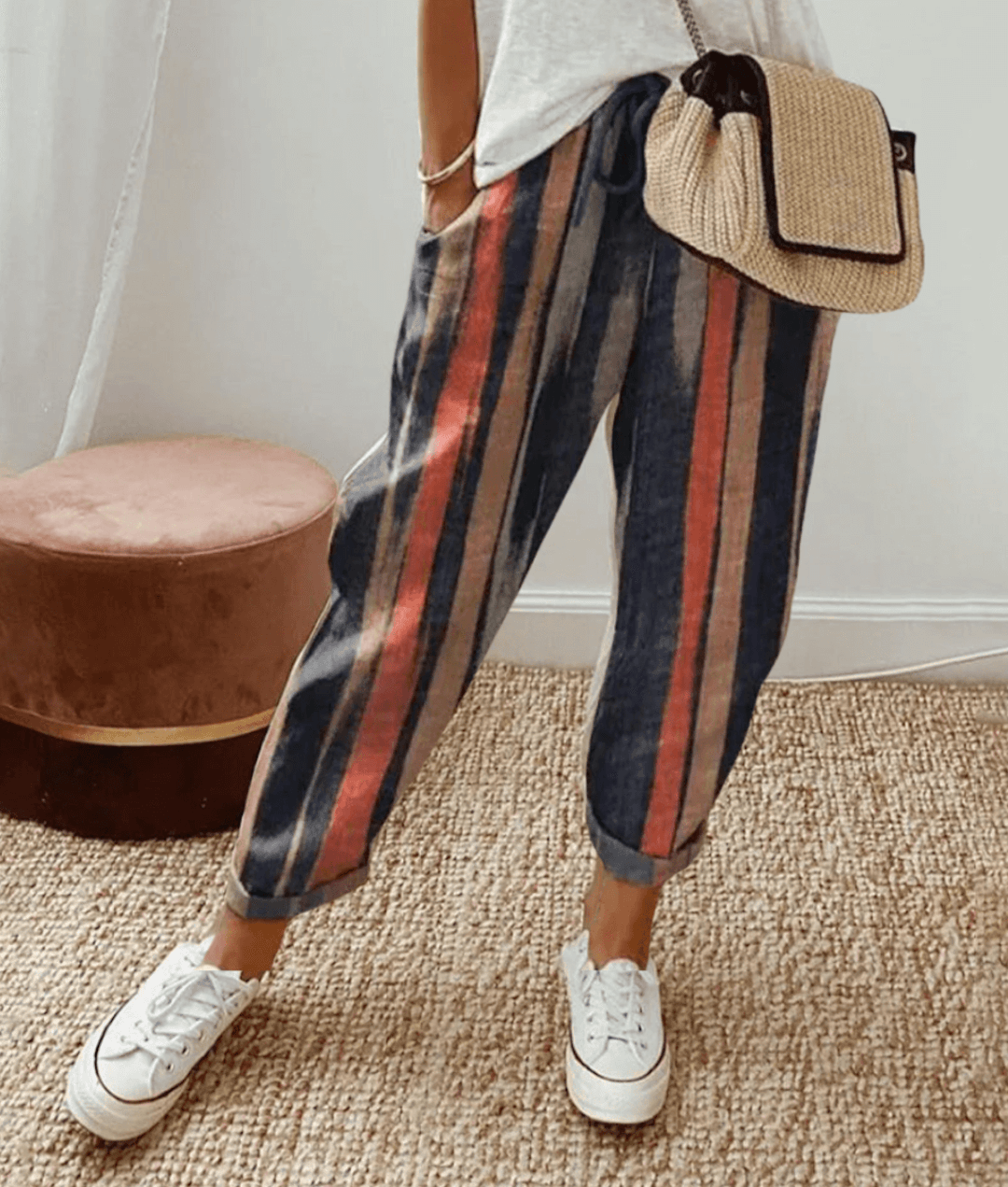 Alison – Lässige Hose mit Muster