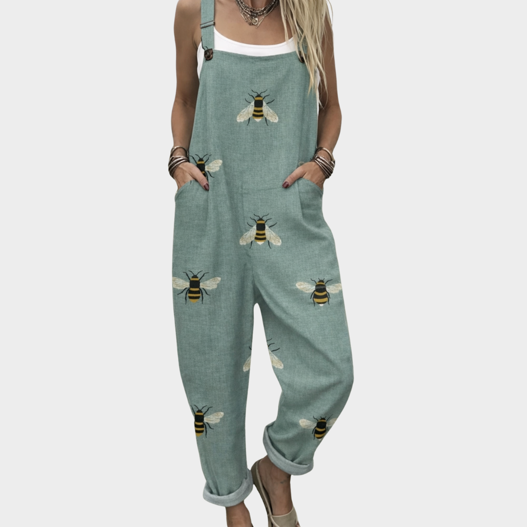Elegante Latzhose mit Lockerer Passform