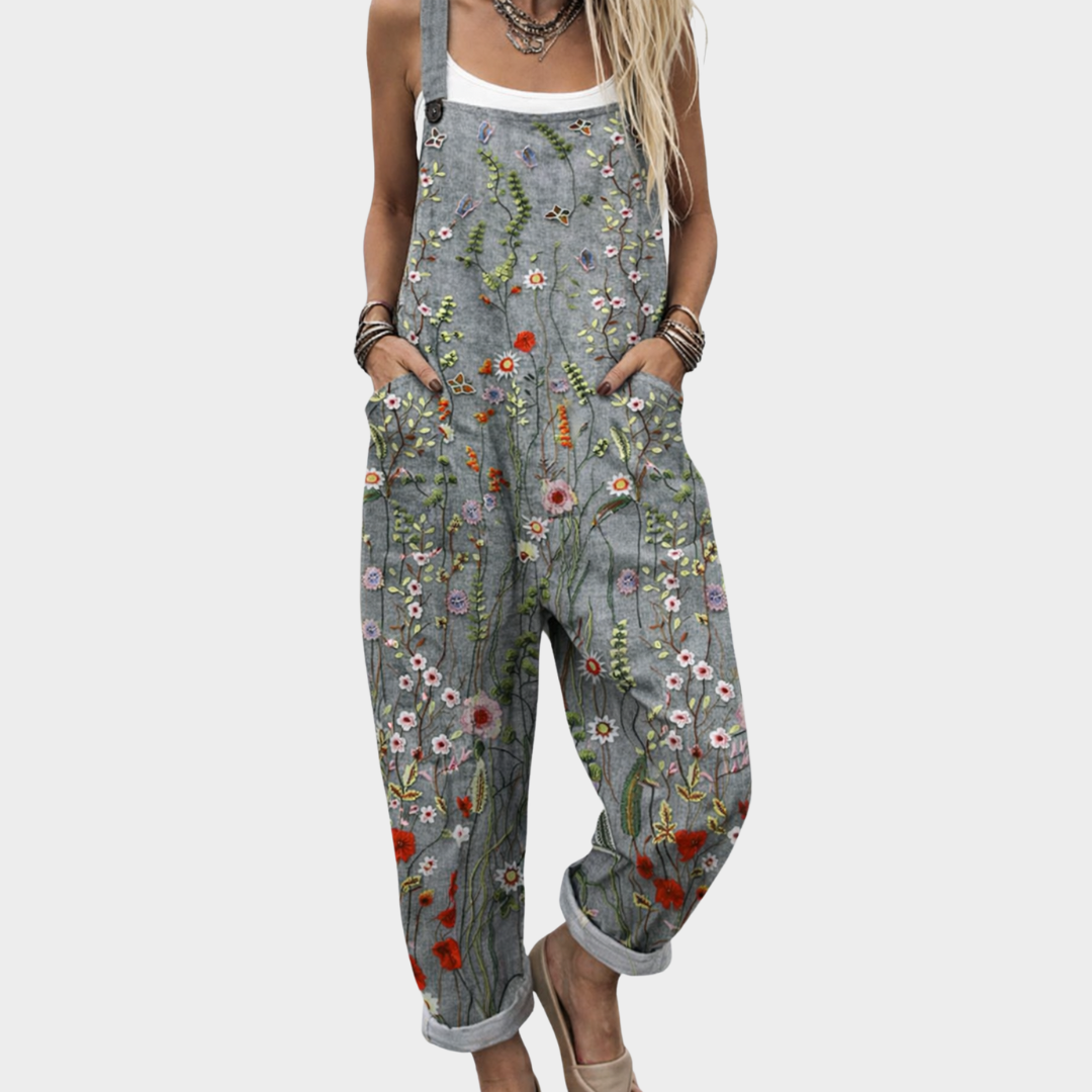Elegante Latzhose mit Lockerer Passform