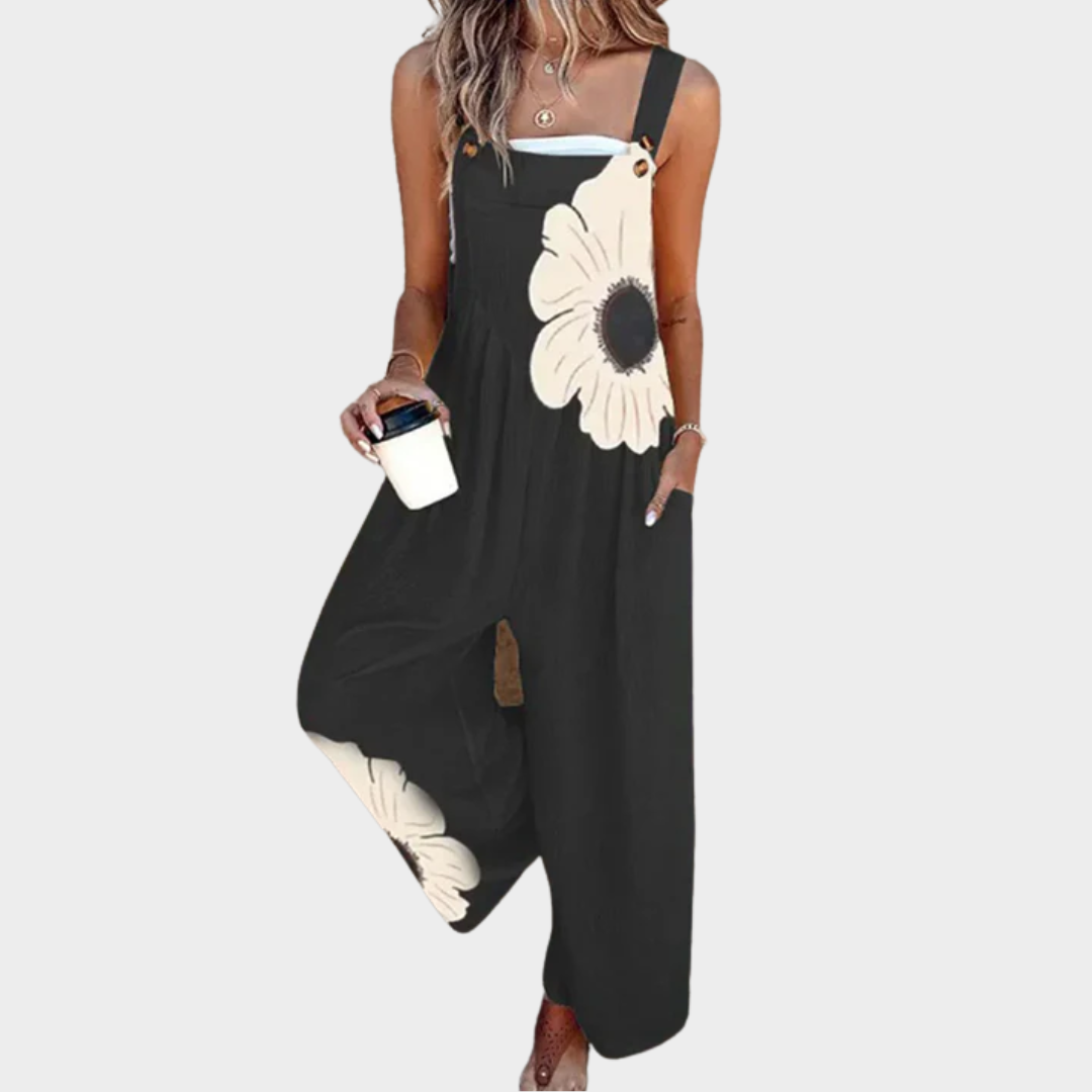 Elegante Latzhose mit Lockerer Passform