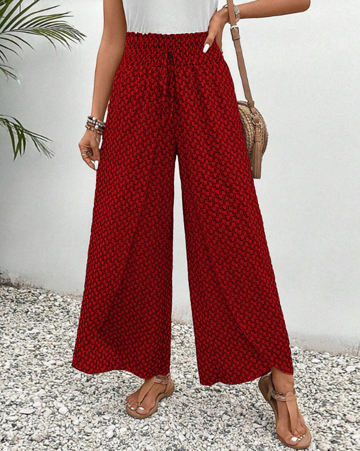 Catherine – Hose mit weitem Bein und Smokbund