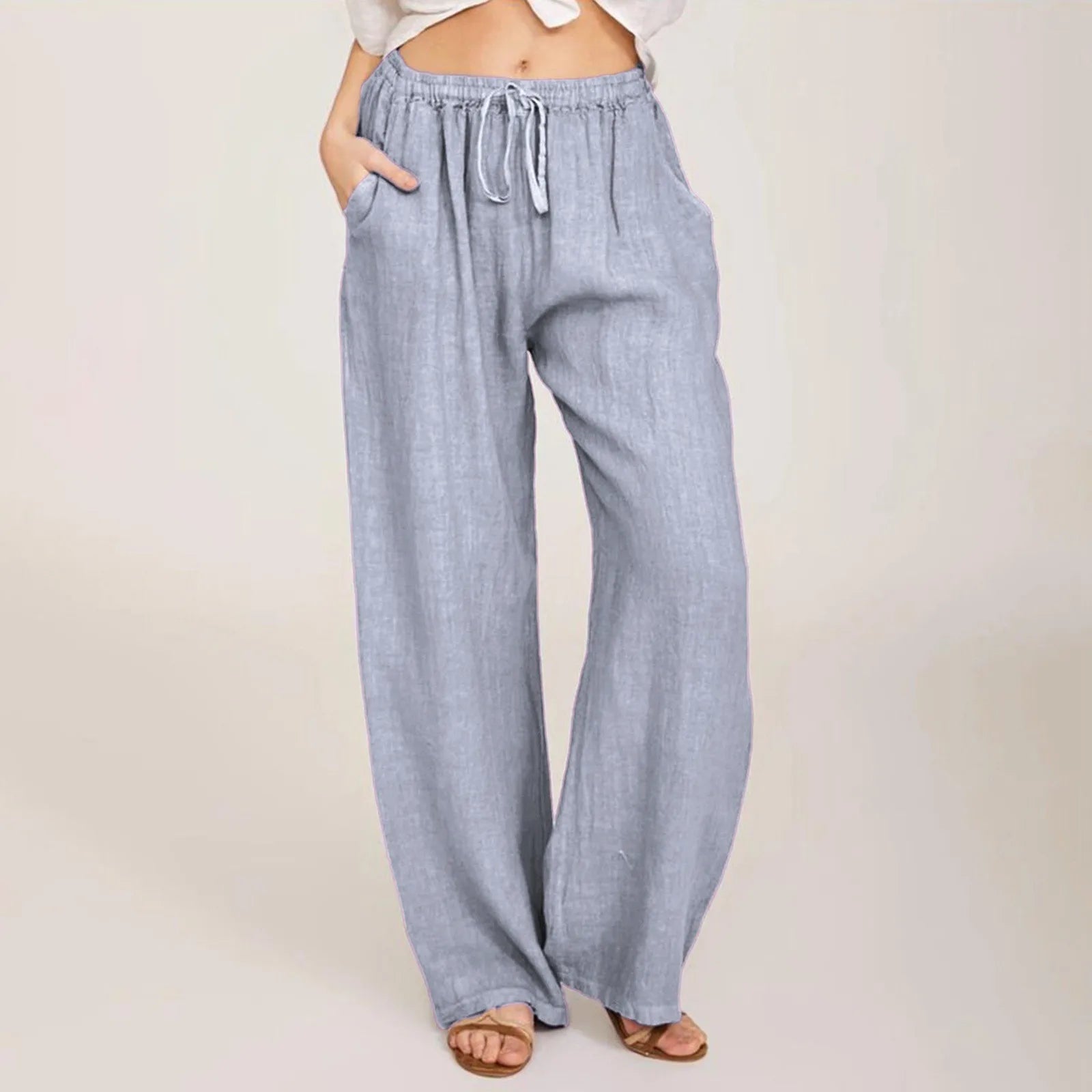 Cheryl – Mühelose Hose mit weitem Bein