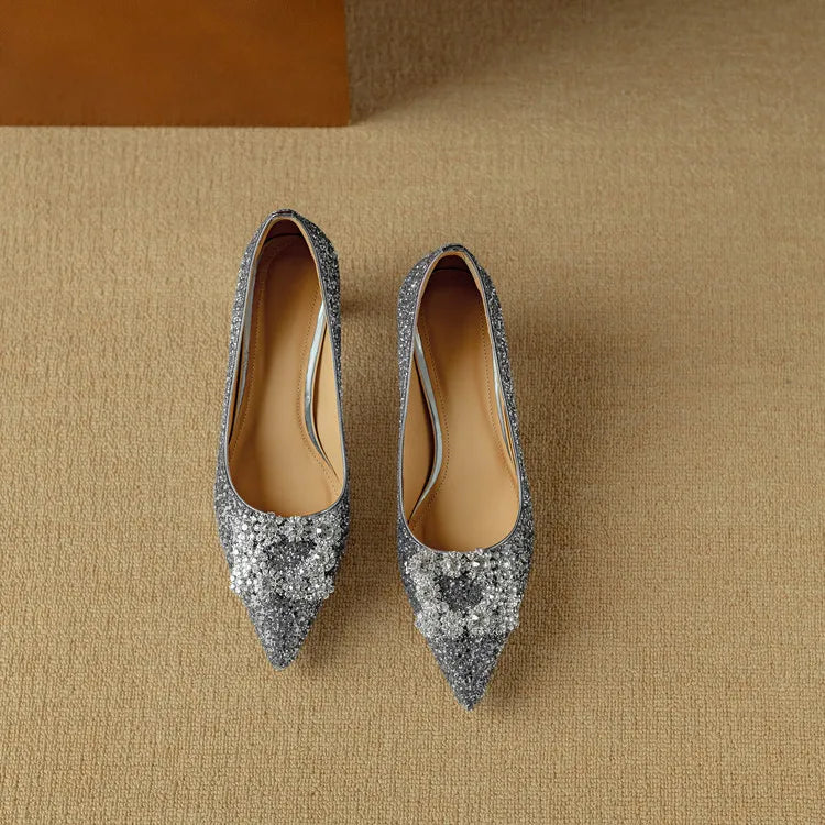 Gloria – Glitzer-Pumps