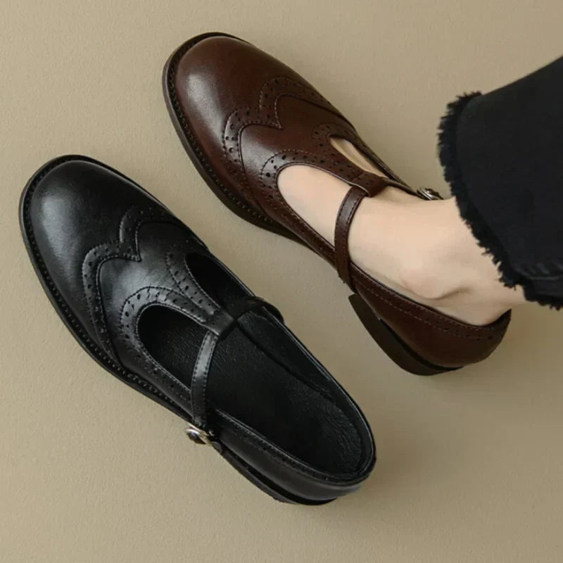 Miranda – Elegante Damenschuhe mit T-Riemen