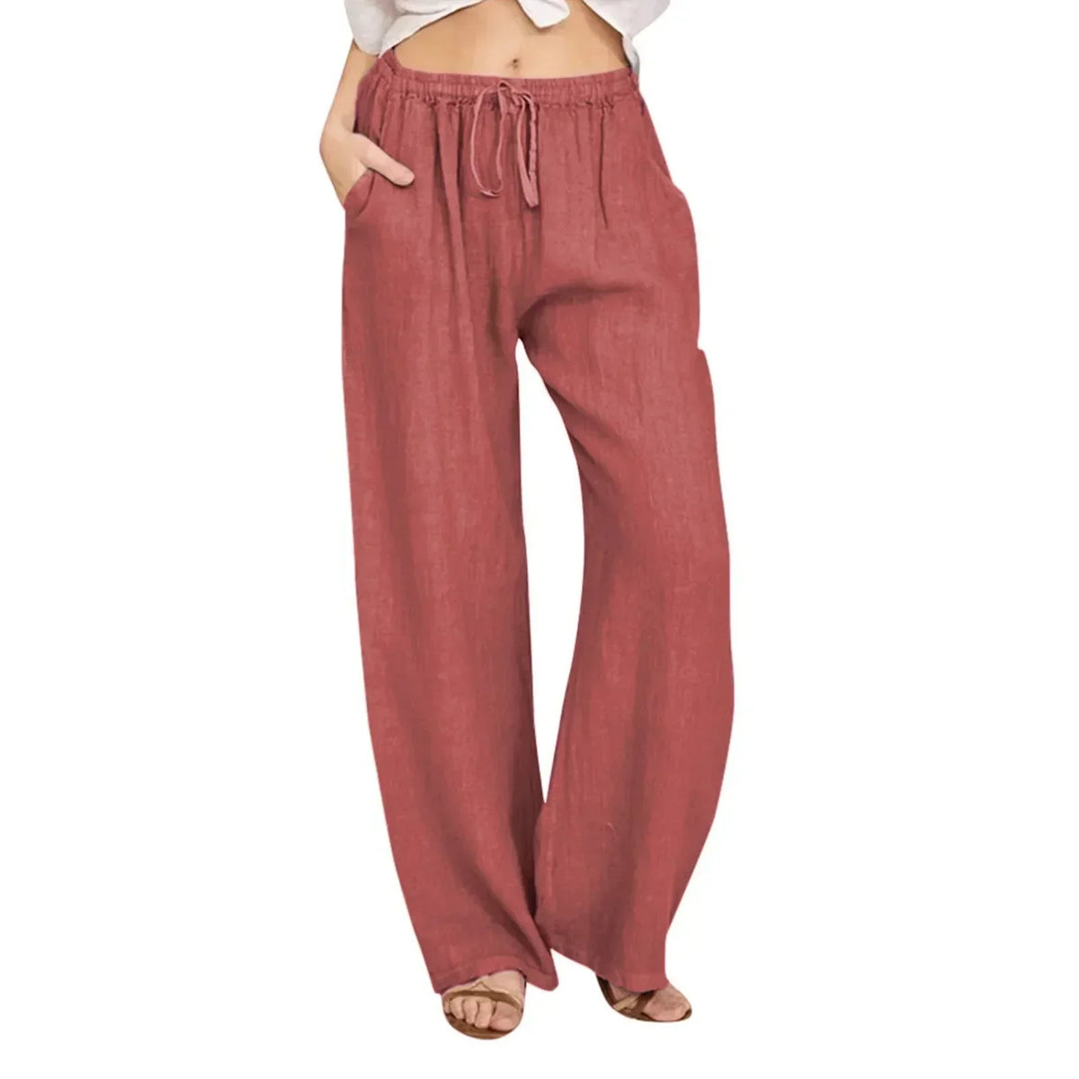 Cheryl – Mühelose Hose mit weitem Bein