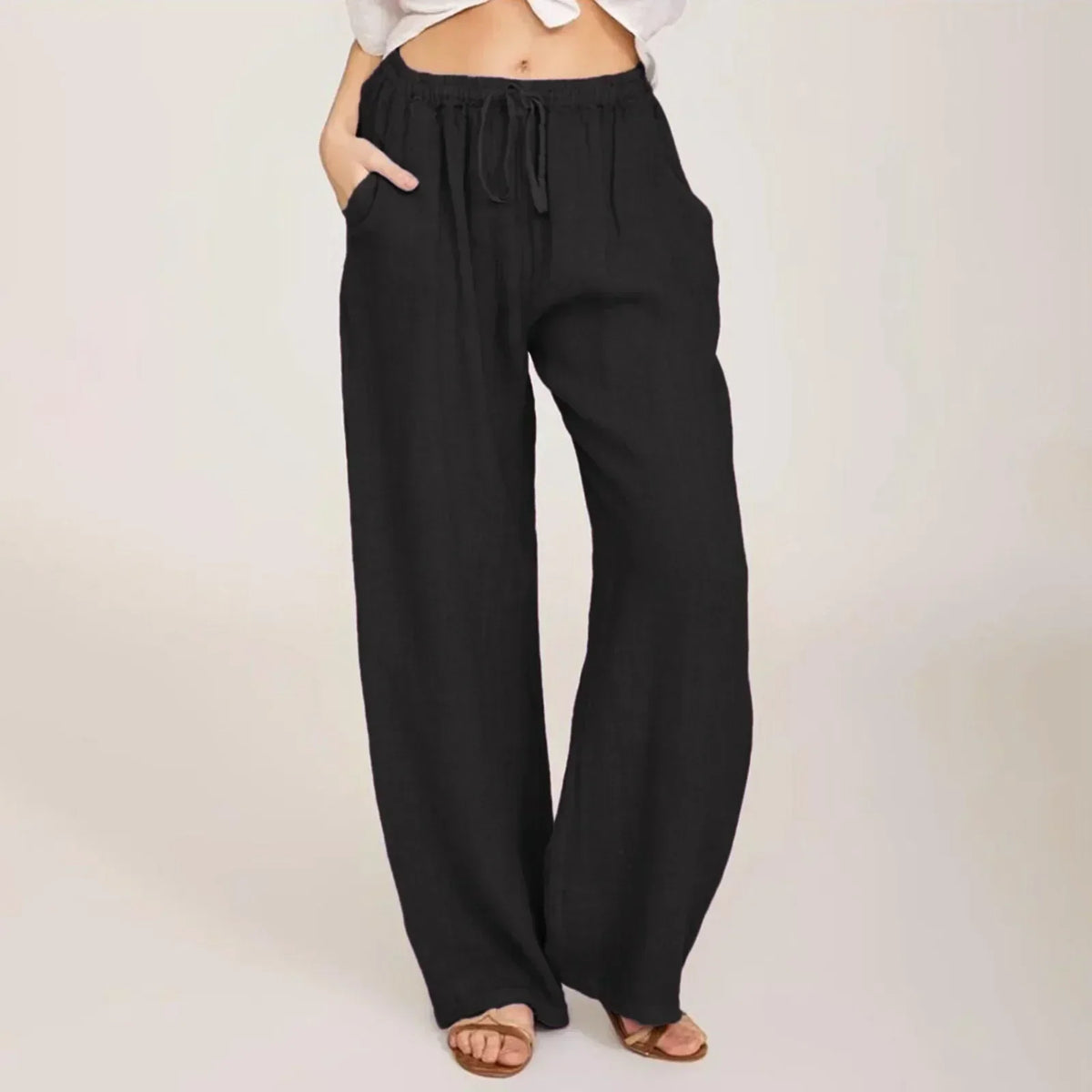 Cheryl – Mühelose Hose mit weitem Bein