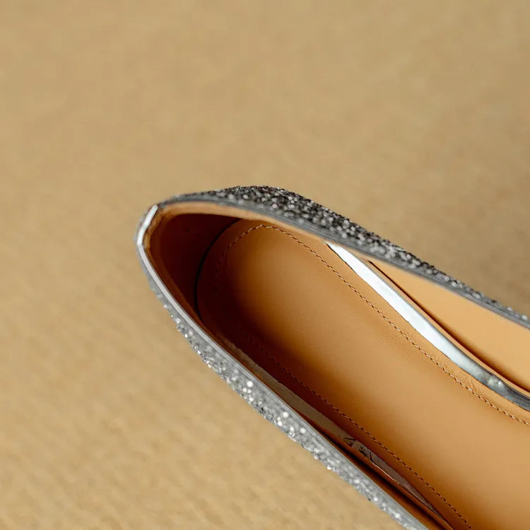 Gloria – Glitzer-Pumps