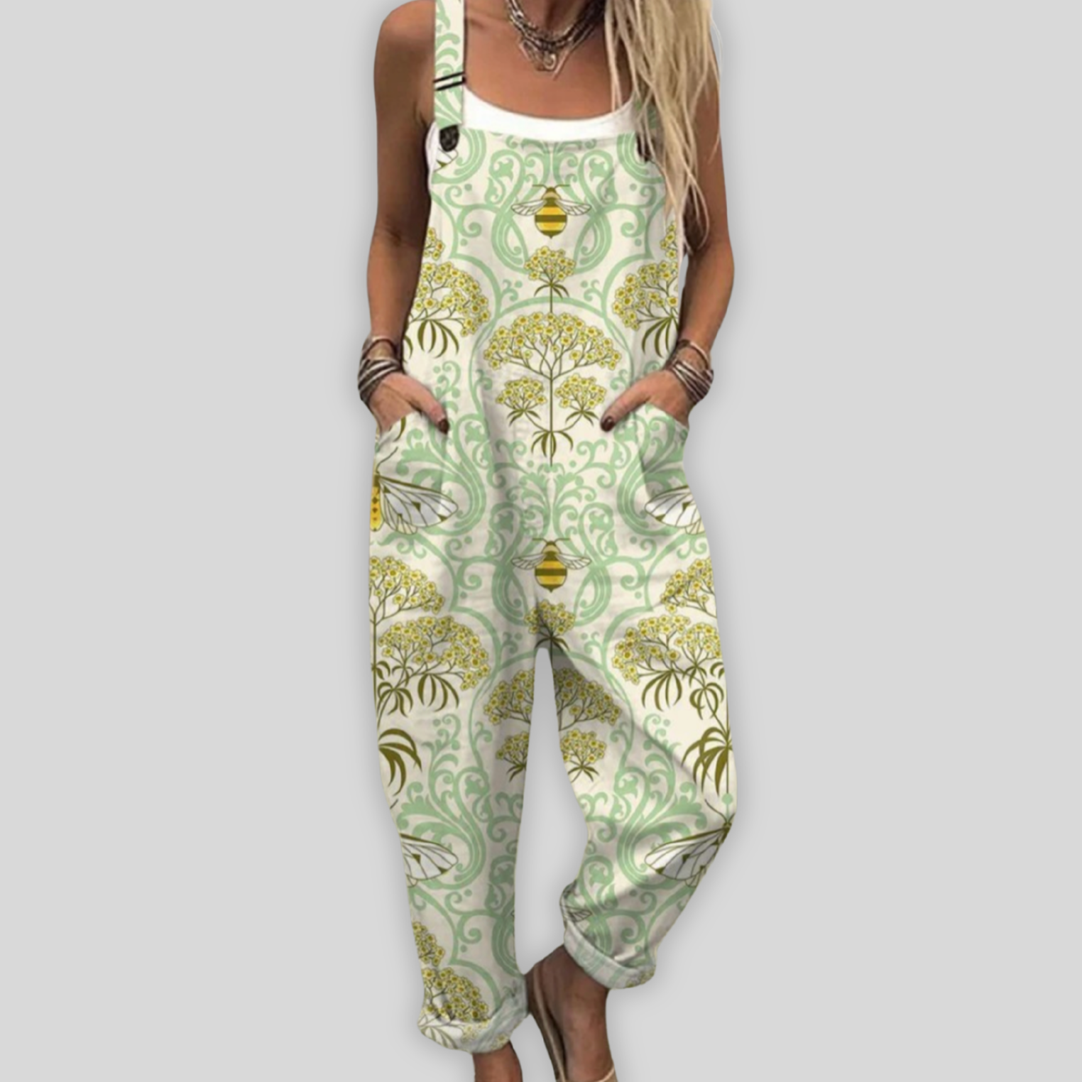 Elegante Latzhose mit Lockerer Passform