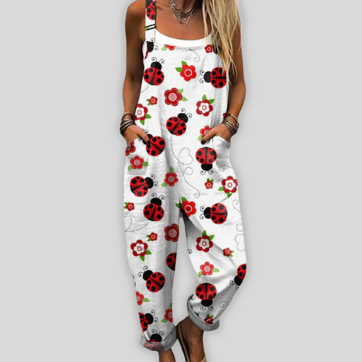 Elegante Latzhose mit Lockerer Passform