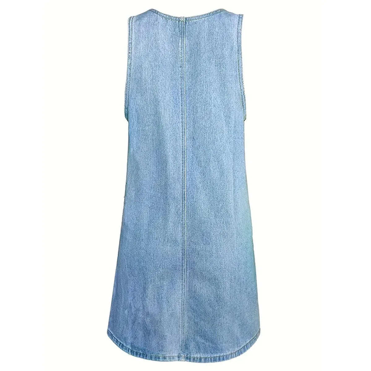 Lily | Weite Vintage-Denimbluse