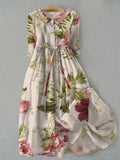 Vivienne | Klassisches elegantes Blumenkleid