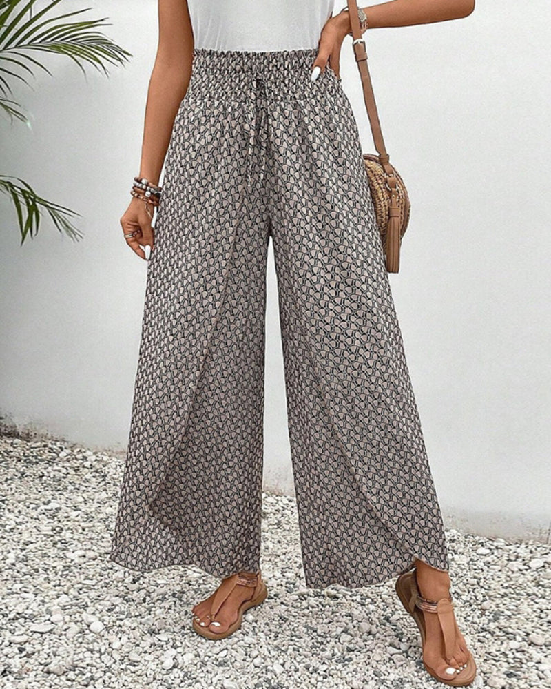 Catherine – Hose mit weitem Bein und Smokbund