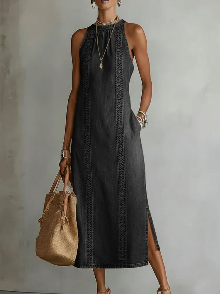 Amanda | Denim-Jumpsuit