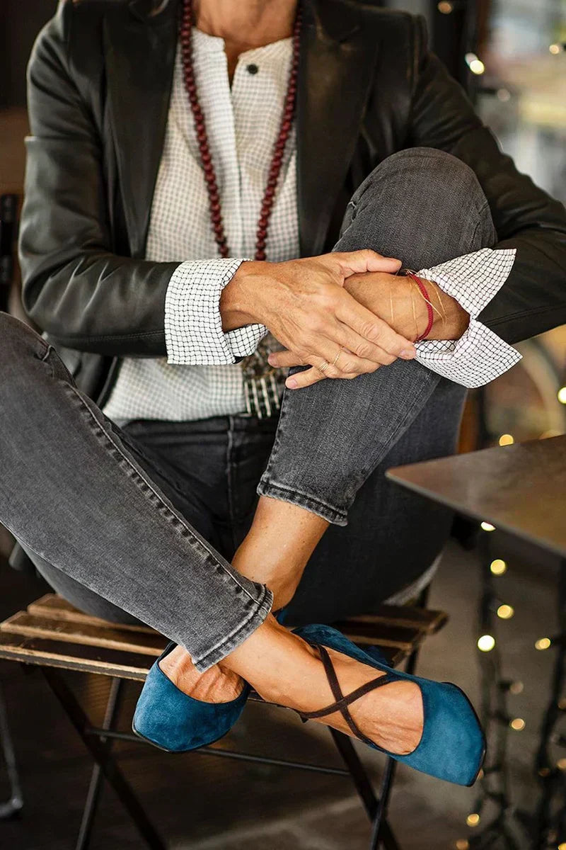 Elegante Pumps mit Riemchen