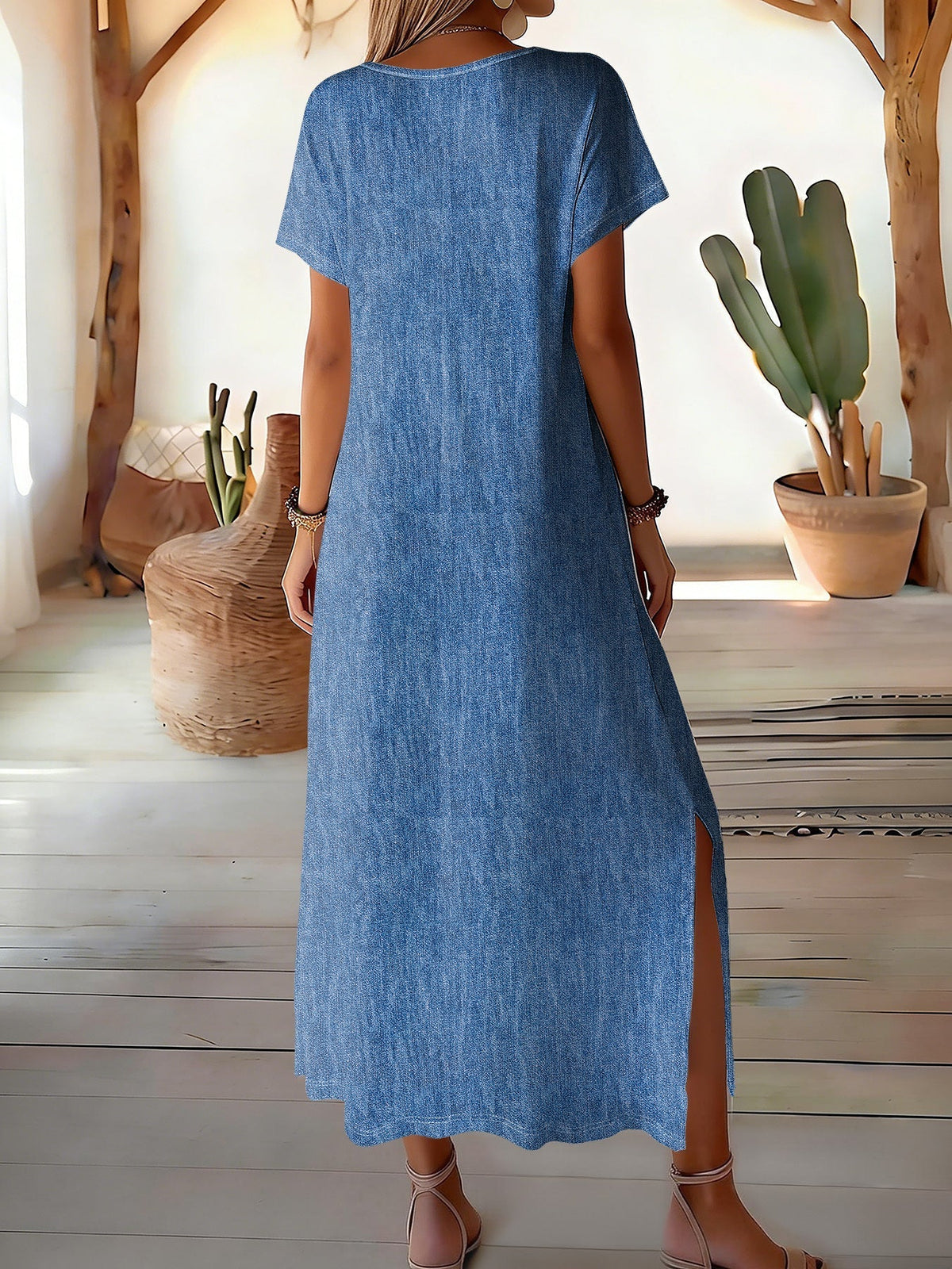 Danielle | Denim-Ausschnitt