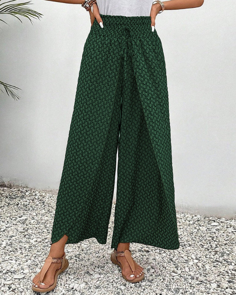 Catherine – Hose mit weitem Bein und Smokbund