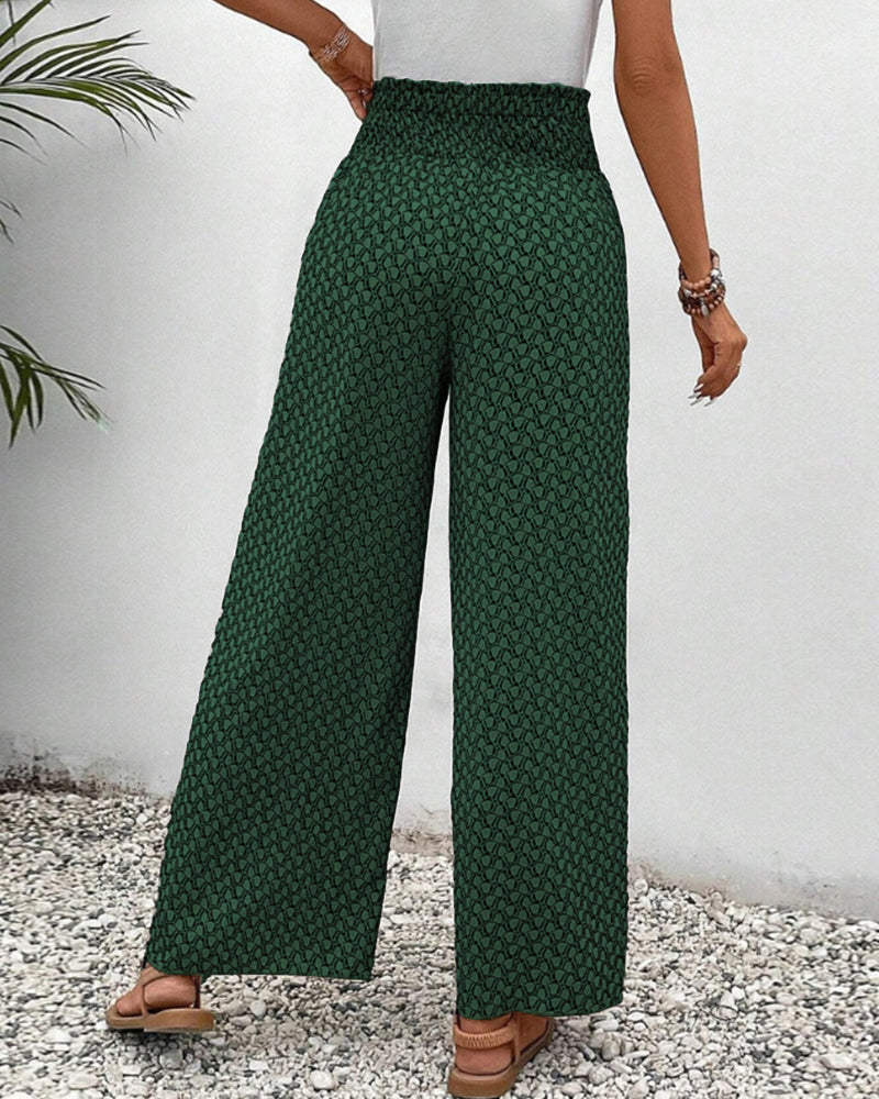 Catherine – Hose mit weitem Bein und Smokbund