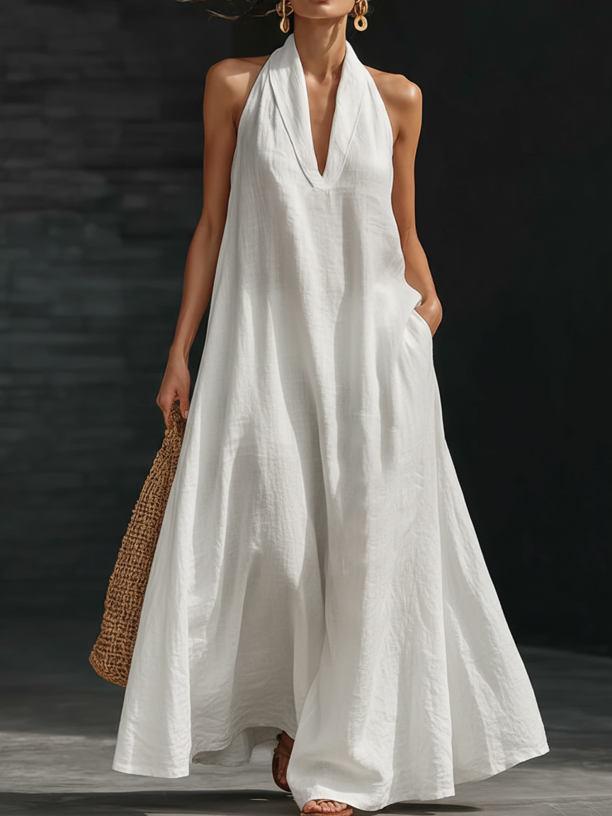 Aveline | Halterneck-Maxikleid