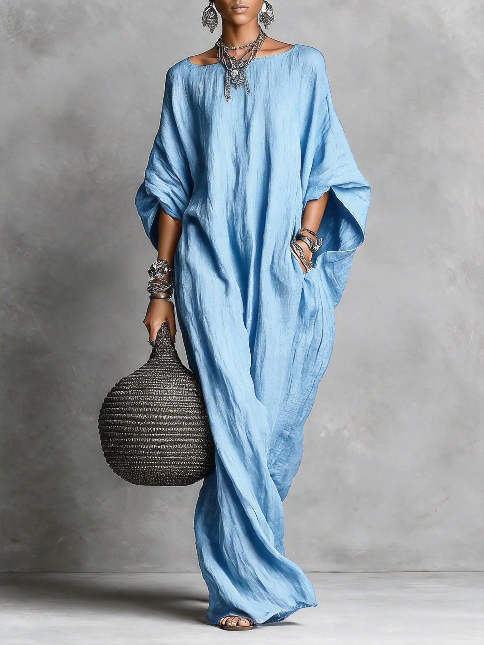 Serena | Oversize-Maxikleid