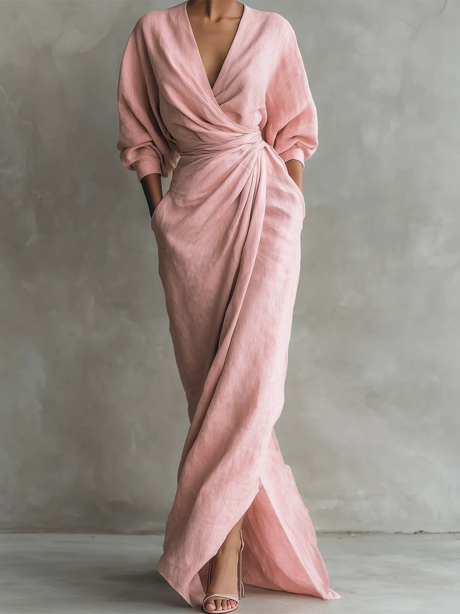 Valina | Wickel-Maxikleid