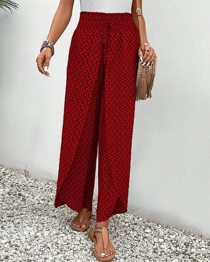 Catherine – Hose mit weitem Bein und Smokbund